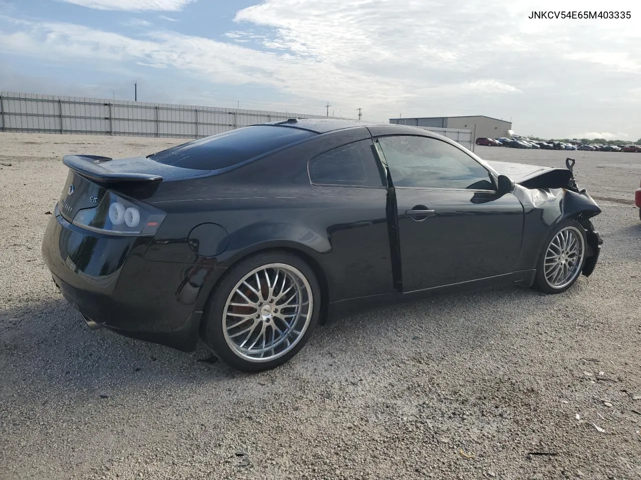 2005 Infiniti G35 VIN: JNKCV54E65M403335 Lot: 62794144