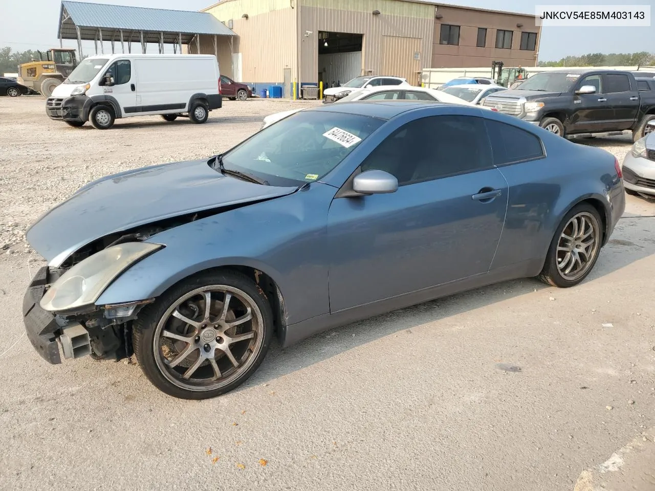 2005 Infiniti G35 VIN: JNKCV54E85M403143 Lot: 64476634