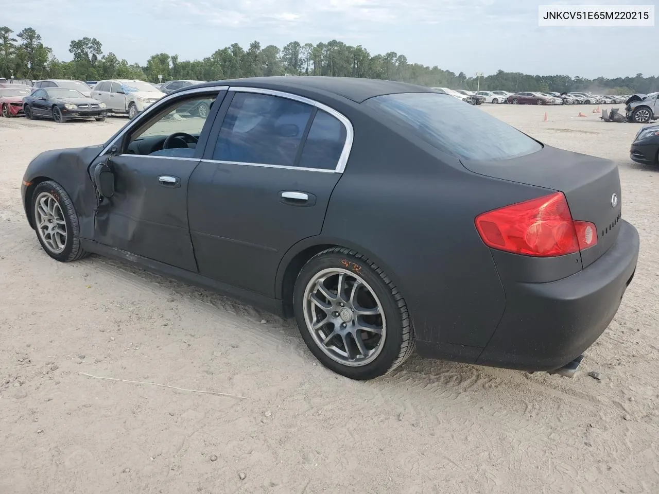 2005 Infiniti G35 VIN: JNKCV51E65M220215 Lot: 67925394