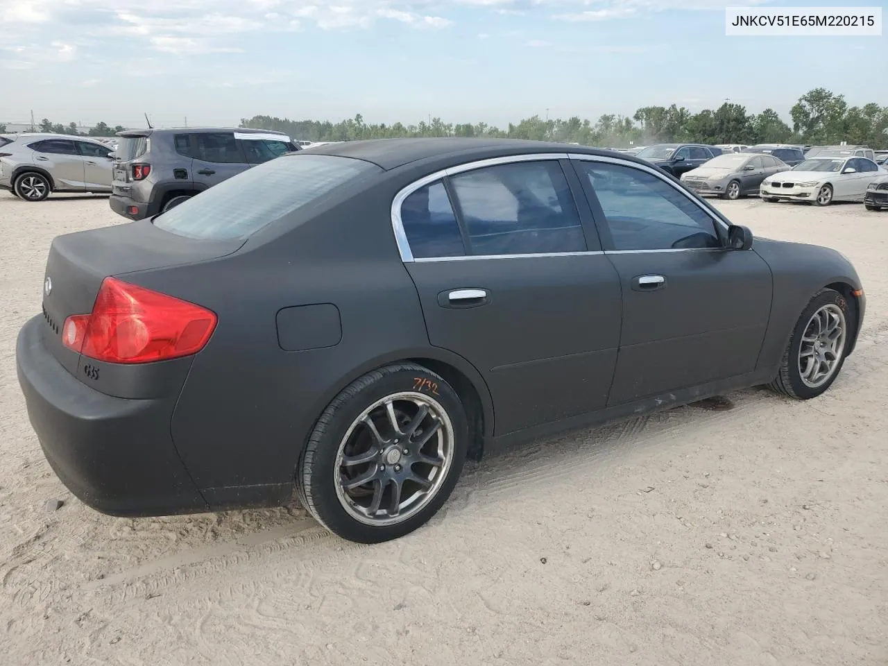 2005 Infiniti G35 VIN: JNKCV51E65M220215 Lot: 67925394