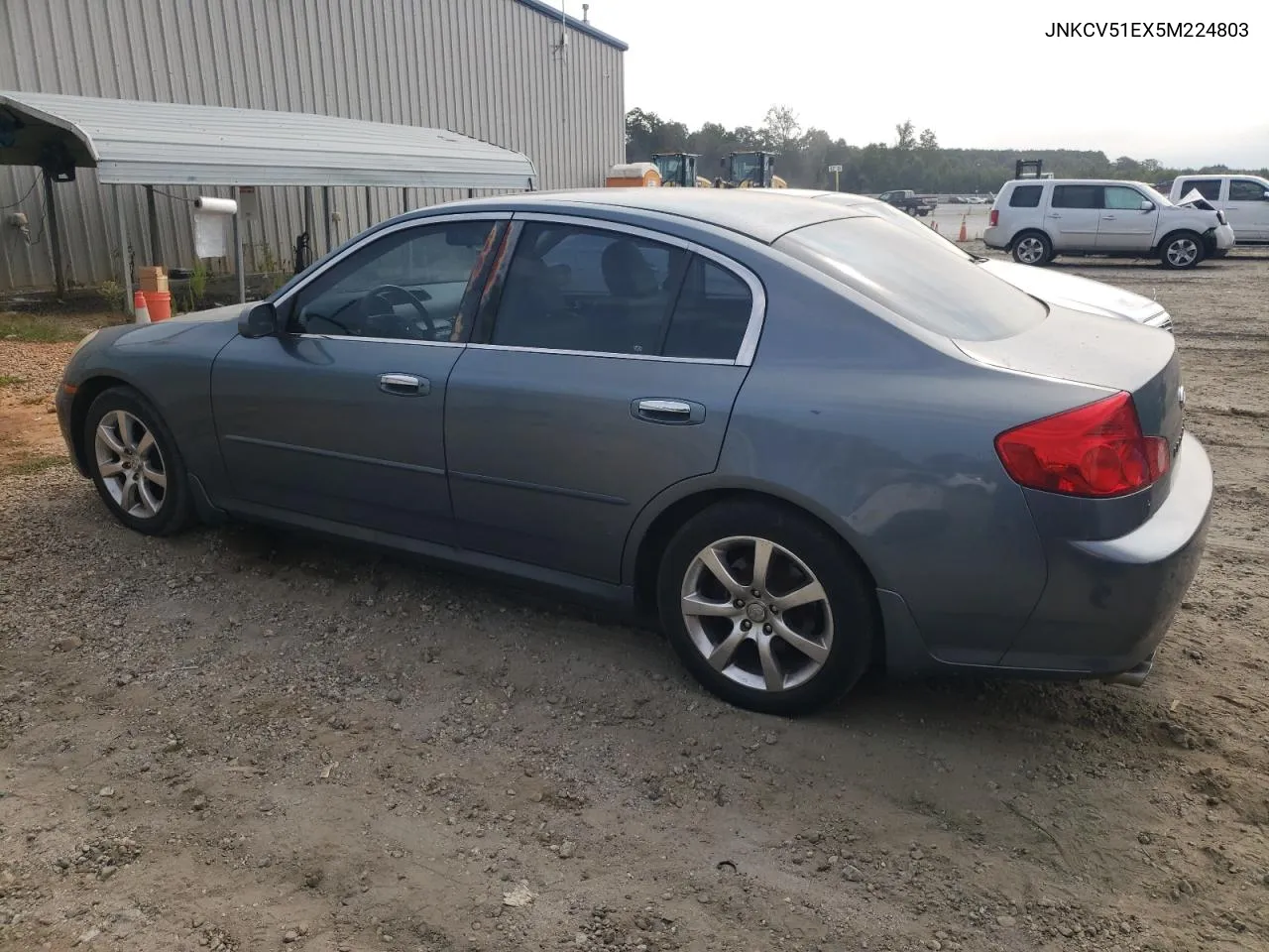 2005 Infiniti G35 VIN: JNKCV51EX5M224803 Lot: 70648284