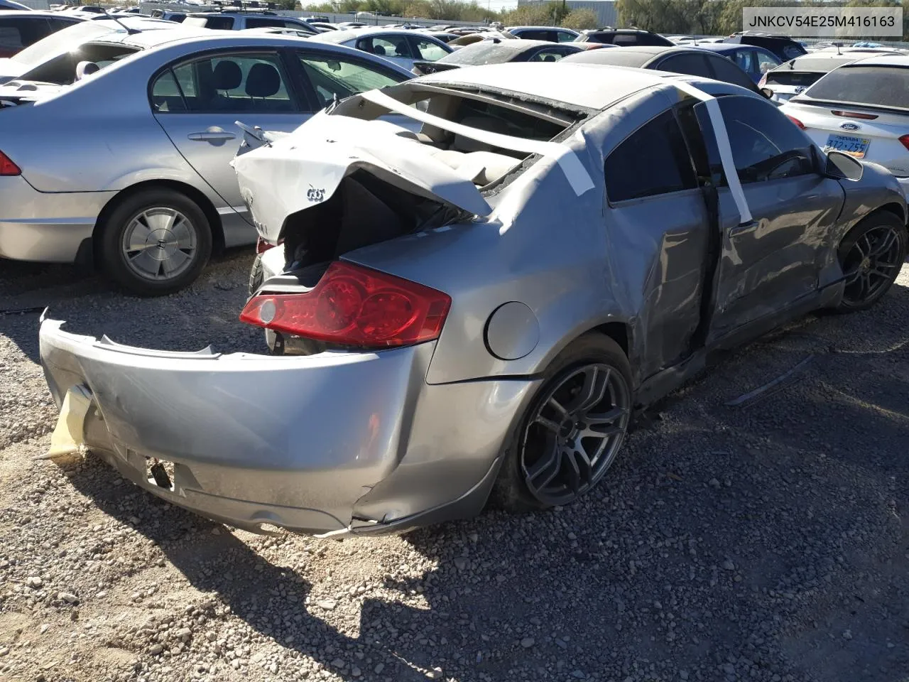 2005 Infiniti G35 VIN: JNKCV54E25M416163 Lot: 71512864