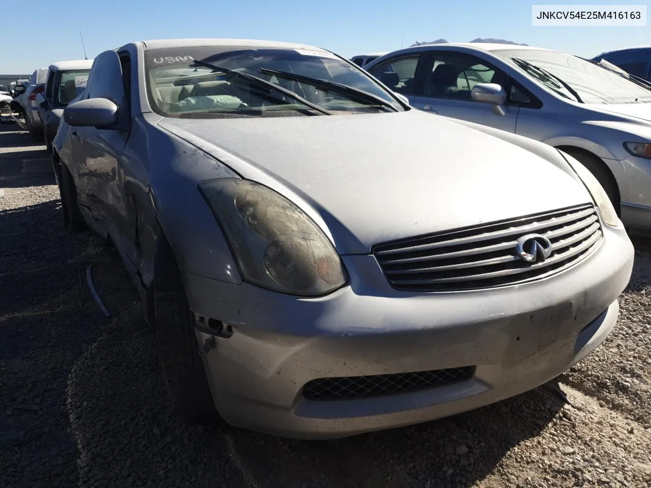 2005 Infiniti G35 VIN: JNKCV54E25M416163 Lot: 71512864