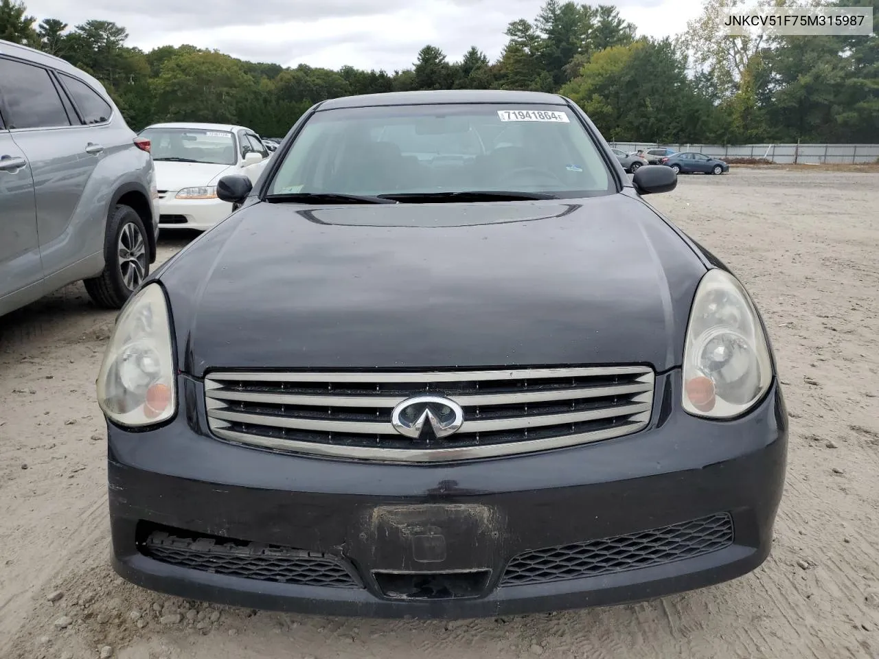 JNKCV51F75M315987 2005 Infiniti G35