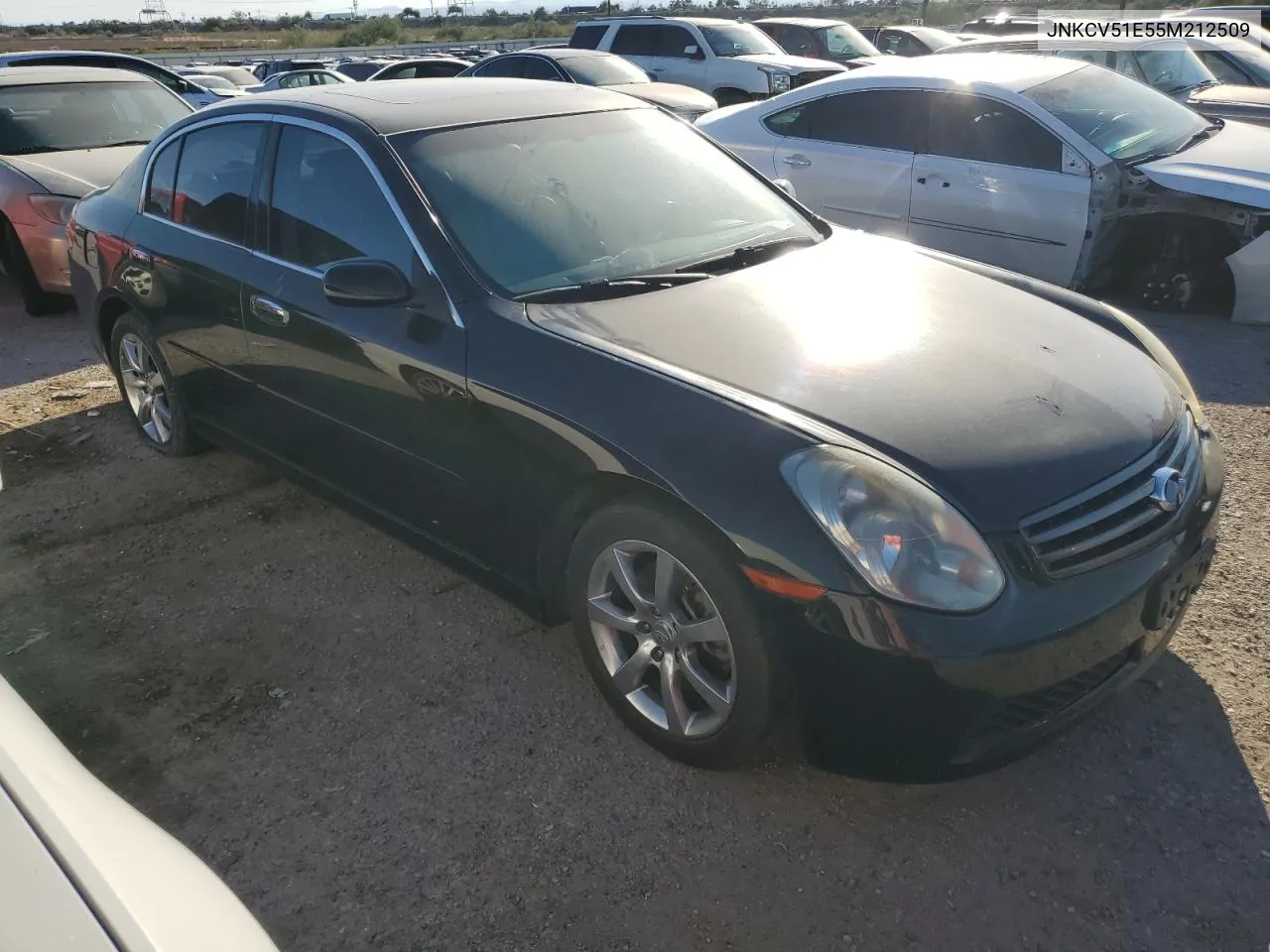 2005 Infiniti G35 VIN: JNKCV51E55M212509 Lot: 75762844