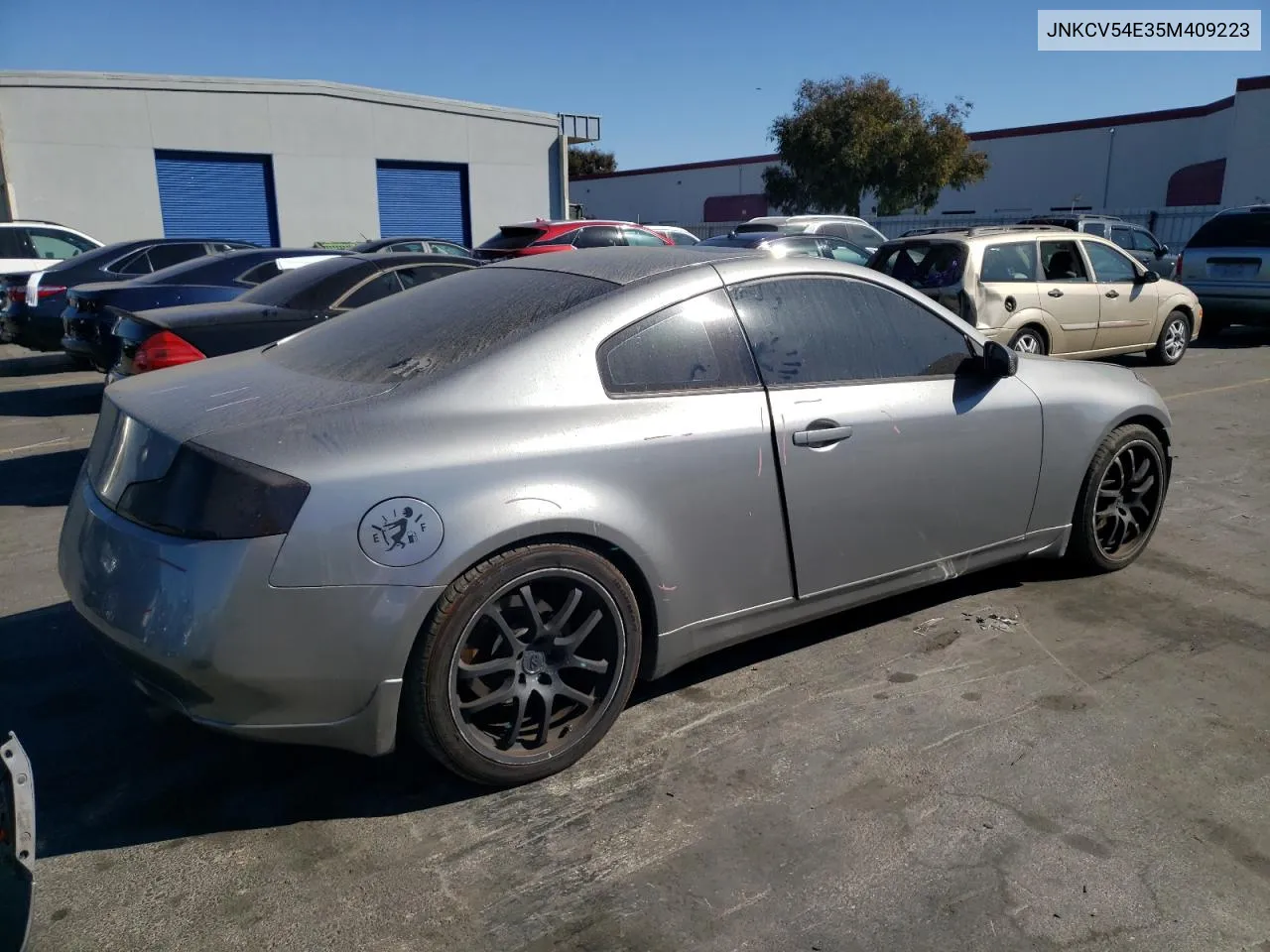 2005 Infiniti G35 VIN: JNKCV54E35M409223 Lot: 76529324