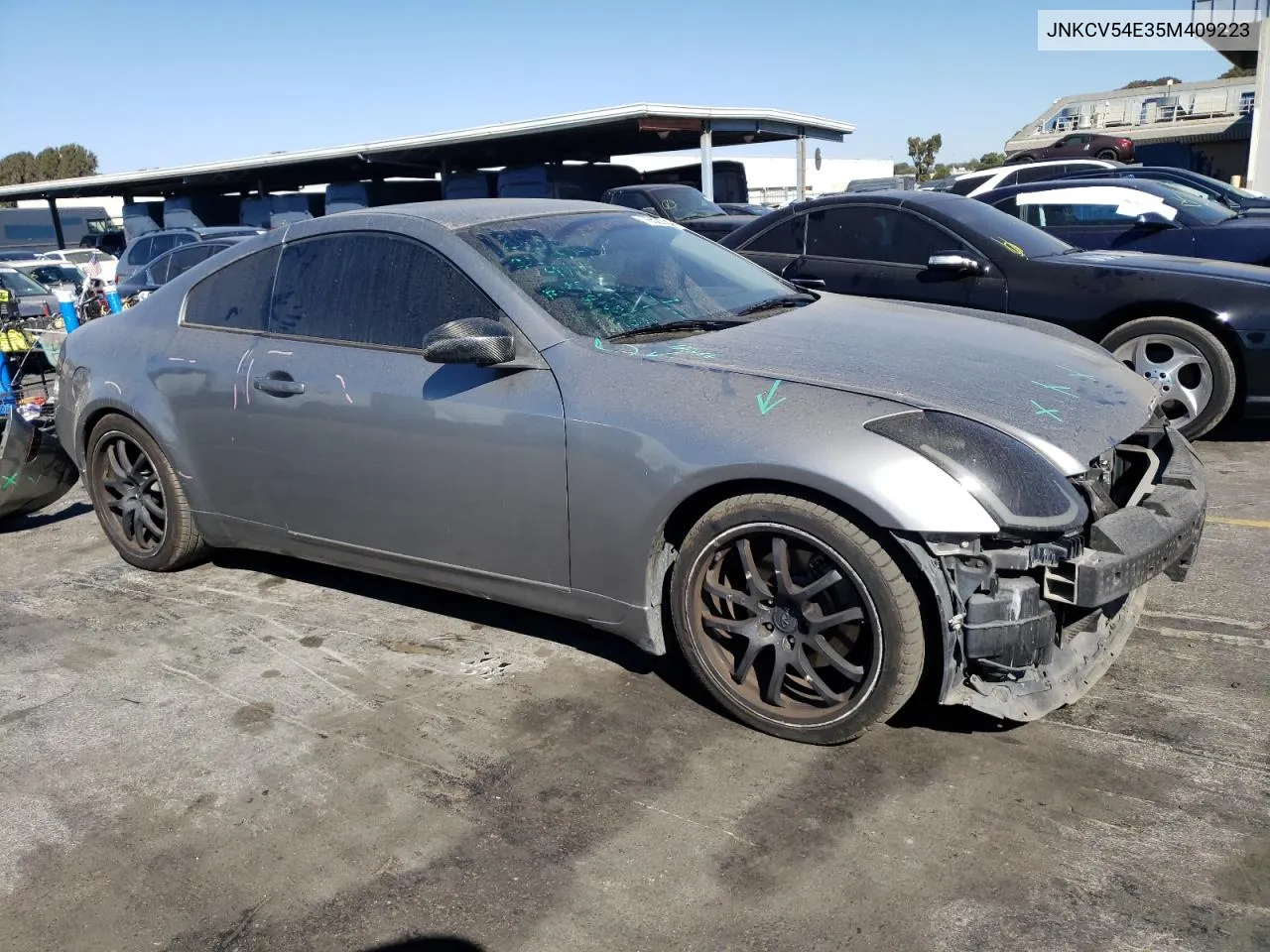 2005 Infiniti G35 VIN: JNKCV54E35M409223 Lot: 76529324