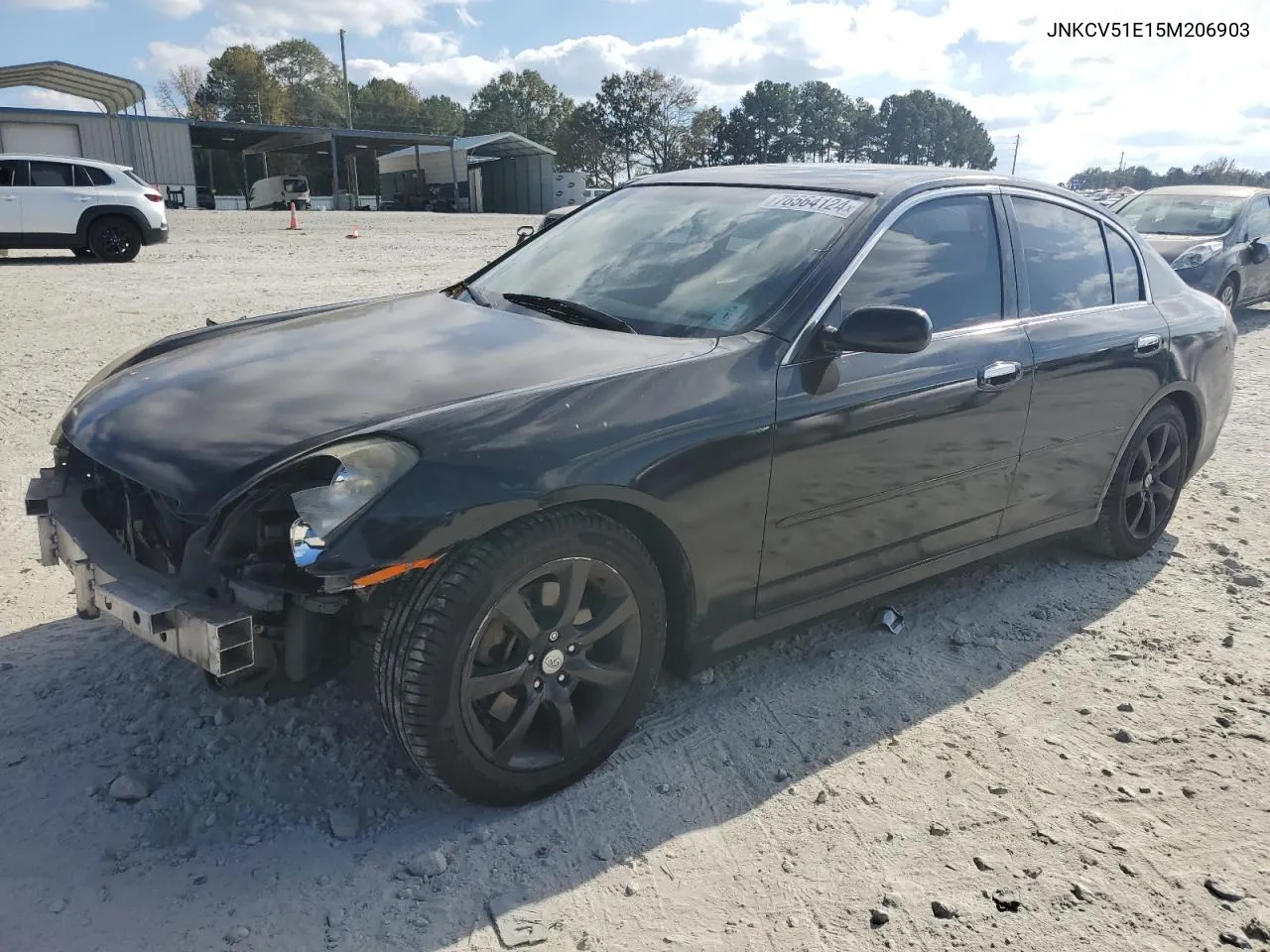 2005 Infiniti G35 VIN: JNKCV51E15M206903 Lot: 76564124