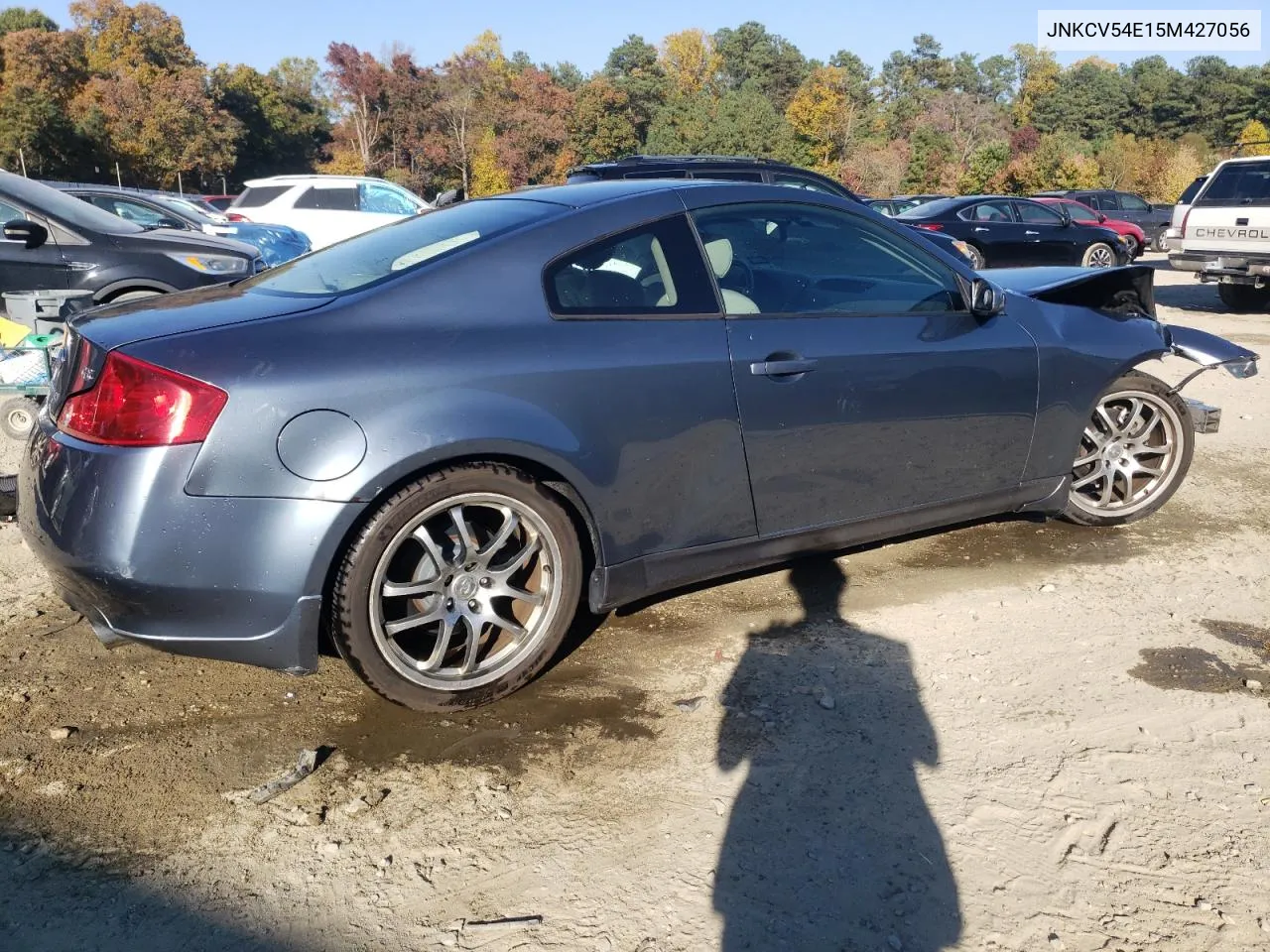 2005 Infiniti G35 VIN: JNKCV54E15M427056 Lot: 77096764