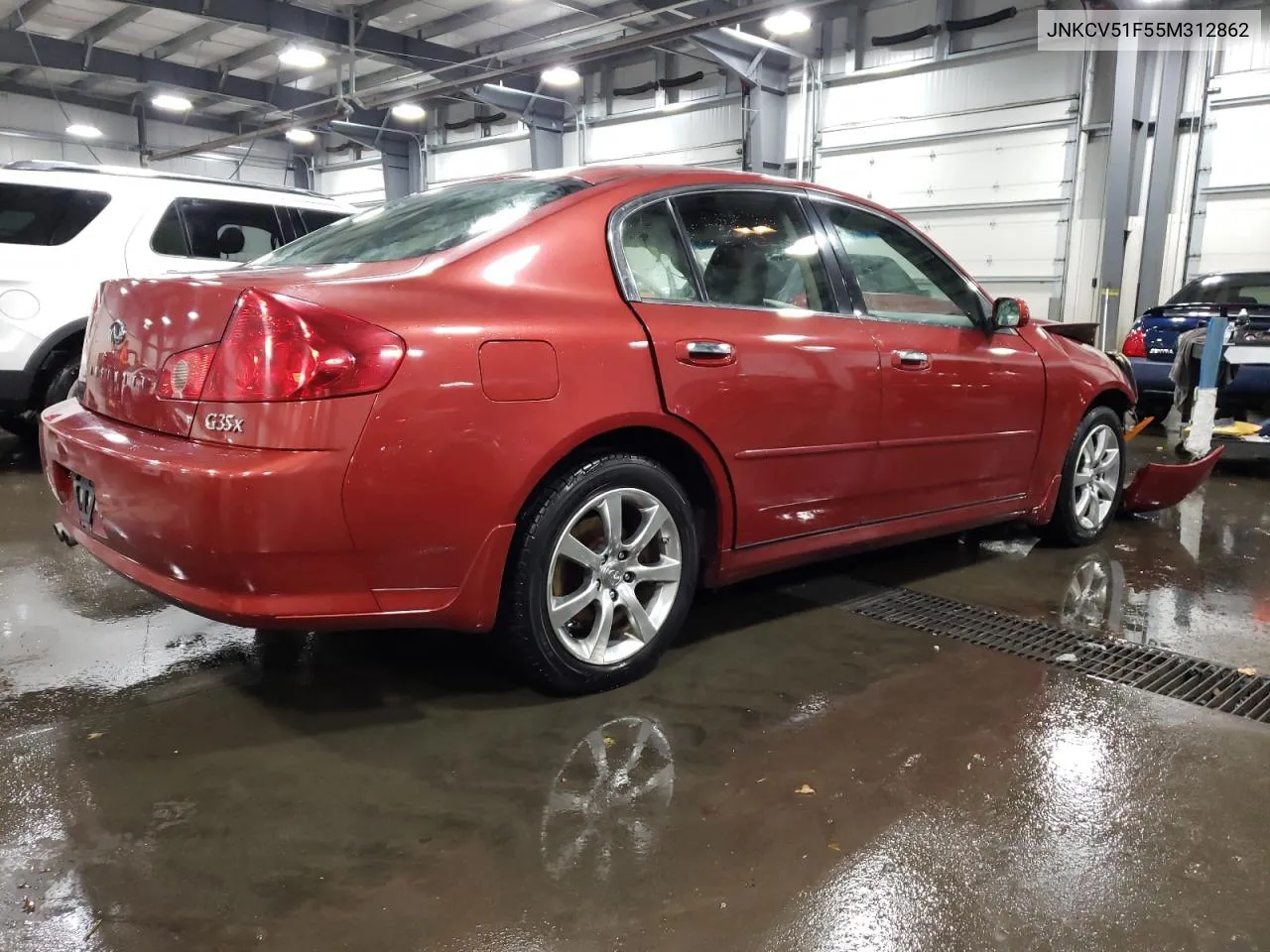 2005 Infiniti G35 VIN: JNKCV51F55M312862 Lot: 78433624