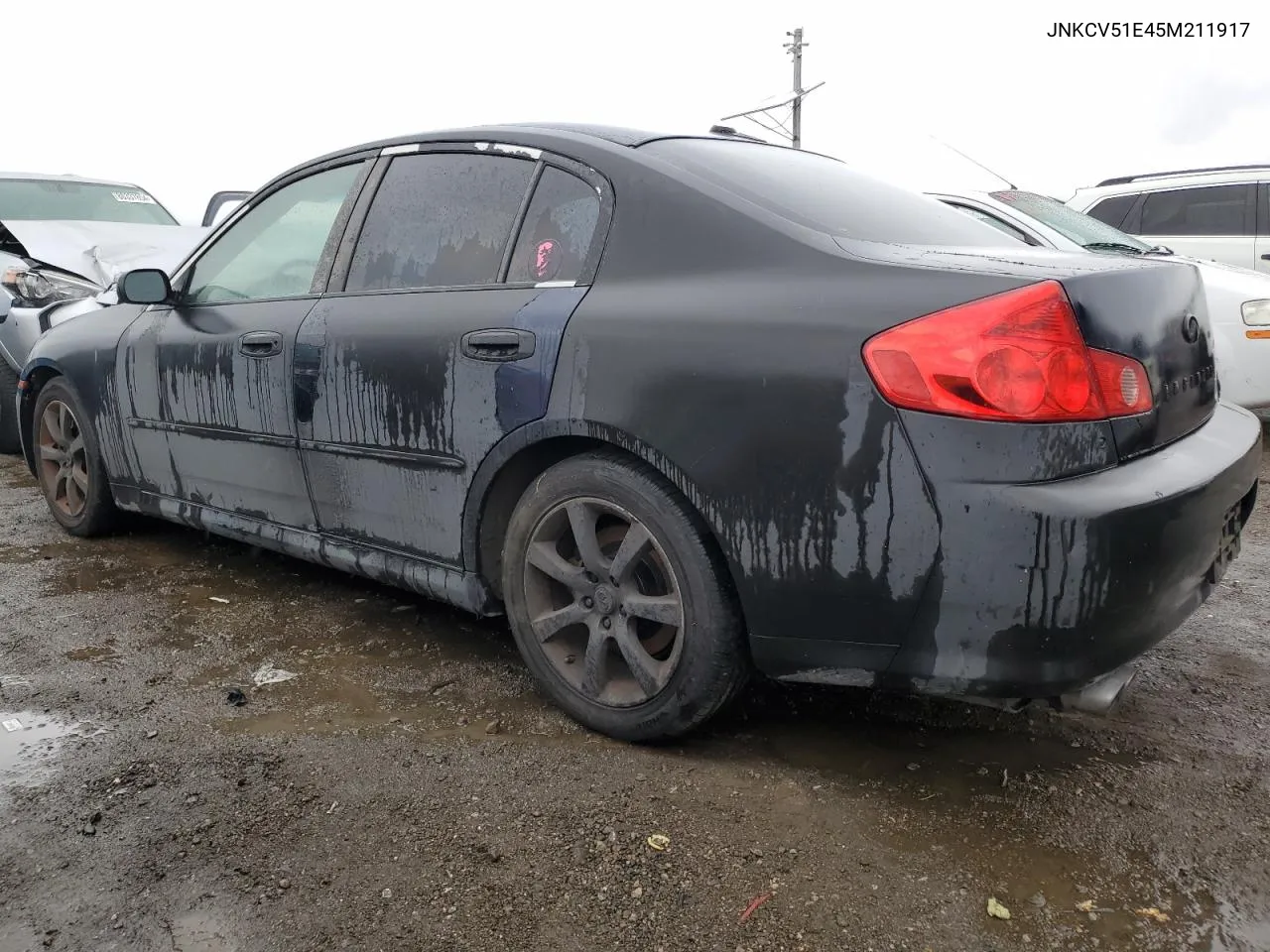 2005 Infiniti G35 VIN: JNKCV51E45M211917 Lot: 79783494