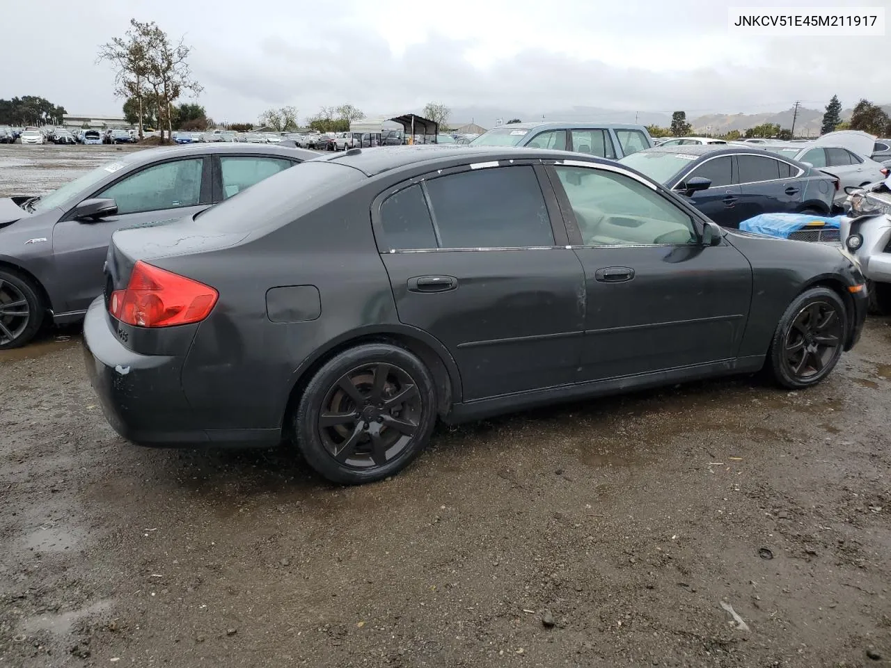 2005 Infiniti G35 VIN: JNKCV51E45M211917 Lot: 79783494