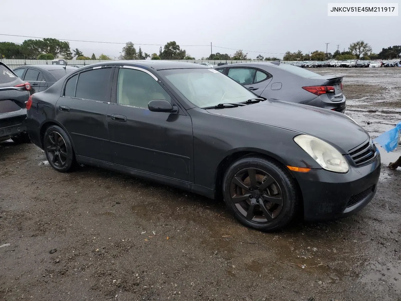 2005 Infiniti G35 VIN: JNKCV51E45M211917 Lot: 79783494