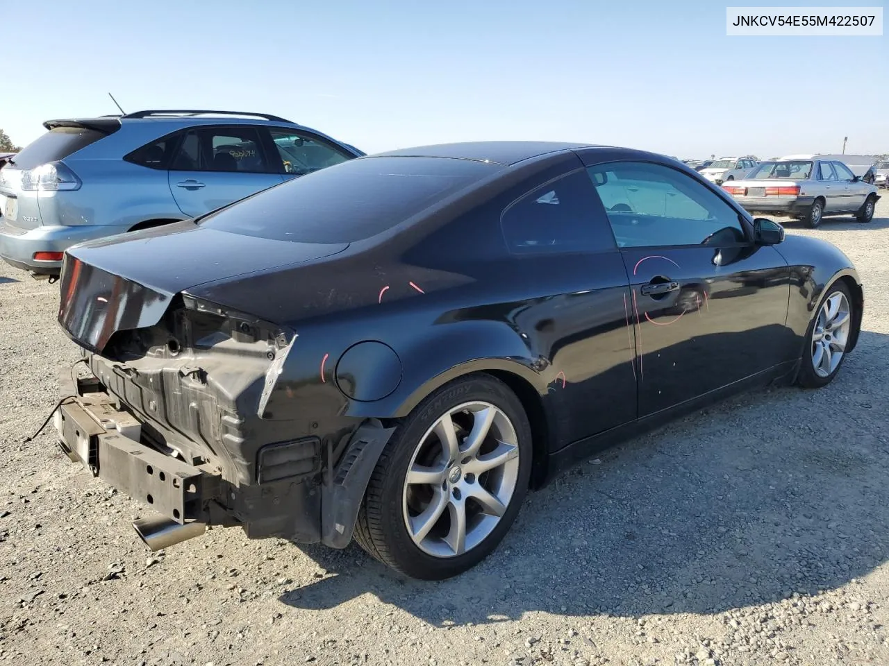 2005 Infiniti G35 VIN: JNKCV54E55M422507 Lot: 80086464