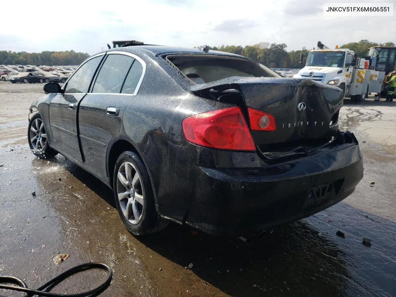 2006 Infiniti G35 VIN: JNKCV51FX6M606551 Lot: 56003424