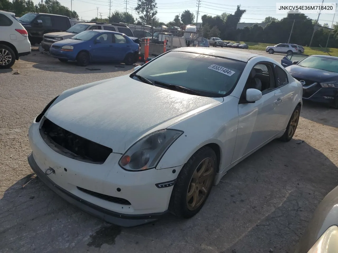 2006 Infiniti G35 VIN: JNKCV54E36M718420 Lot: 65831484