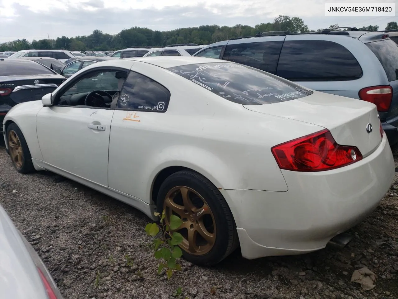 2006 Infiniti G35 VIN: JNKCV54E36M718420 Lot: 65831484