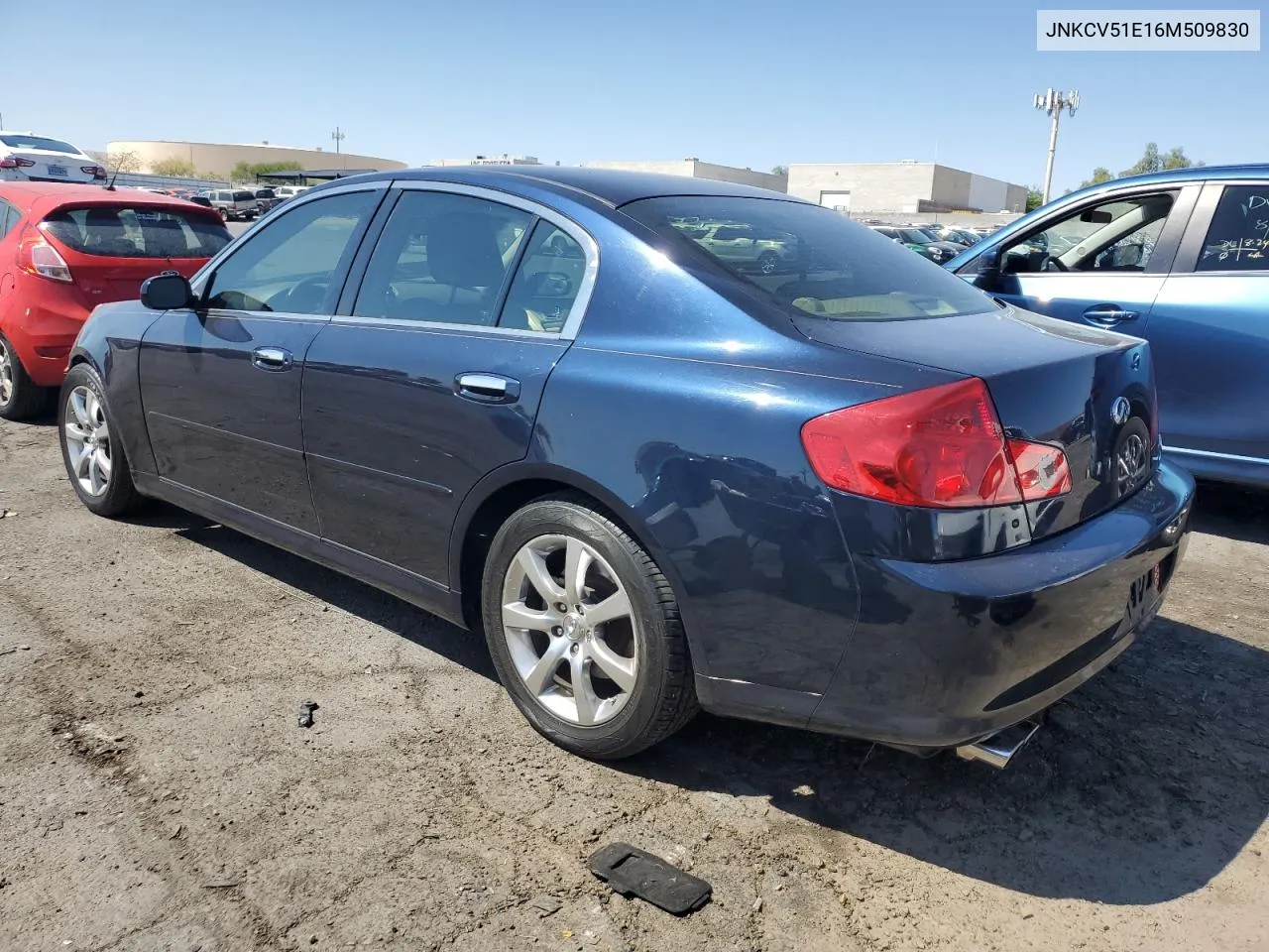 2006 Infiniti G35 VIN: JNKCV51E16M509830 Lot: 68895714