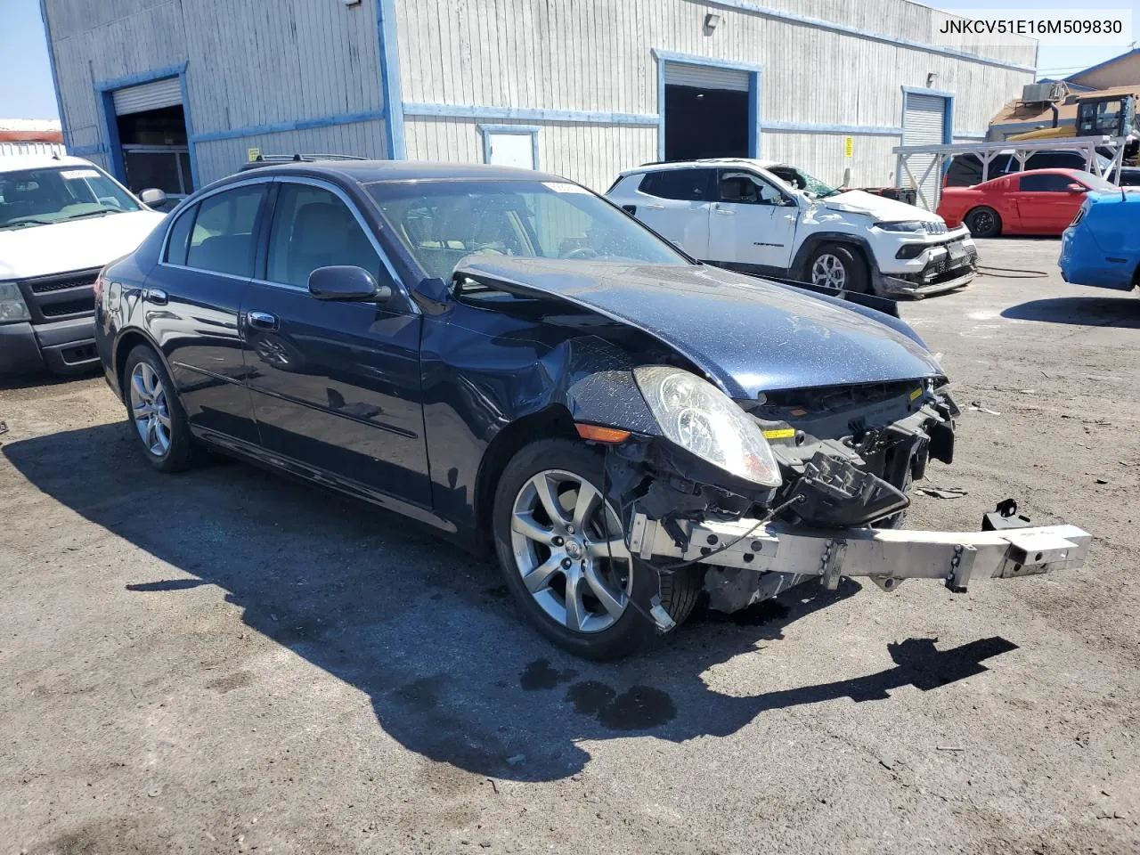 2006 Infiniti G35 VIN: JNKCV51E16M509830 Lot: 68895714