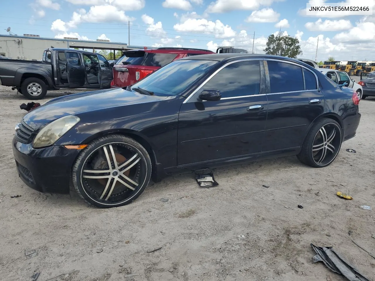 2006 Infiniti G35 VIN: JNKCV51E56M522466 Lot: 69492274