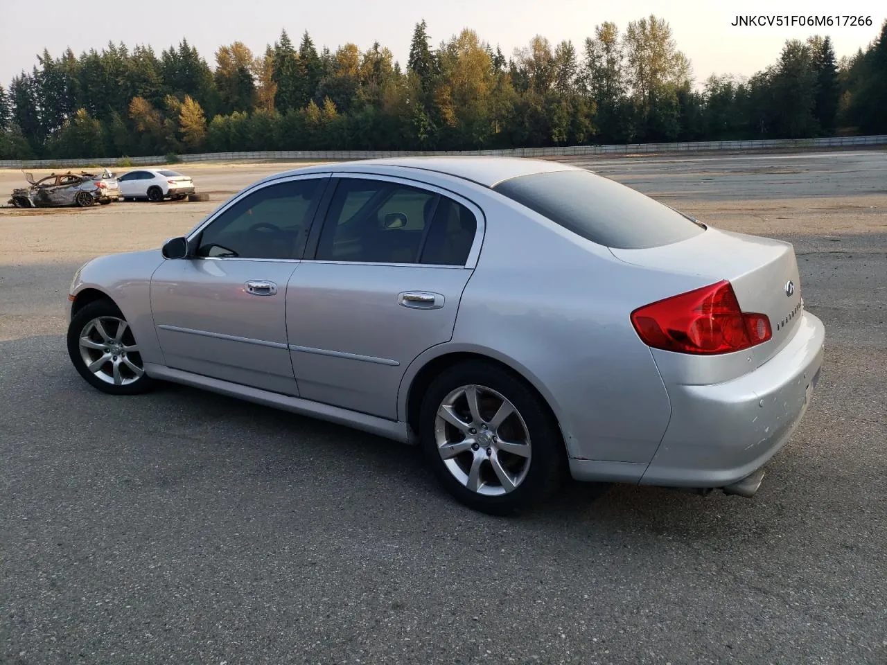 2006 Infiniti G35 VIN: JNKCV51F06M617266 Lot: 70624804