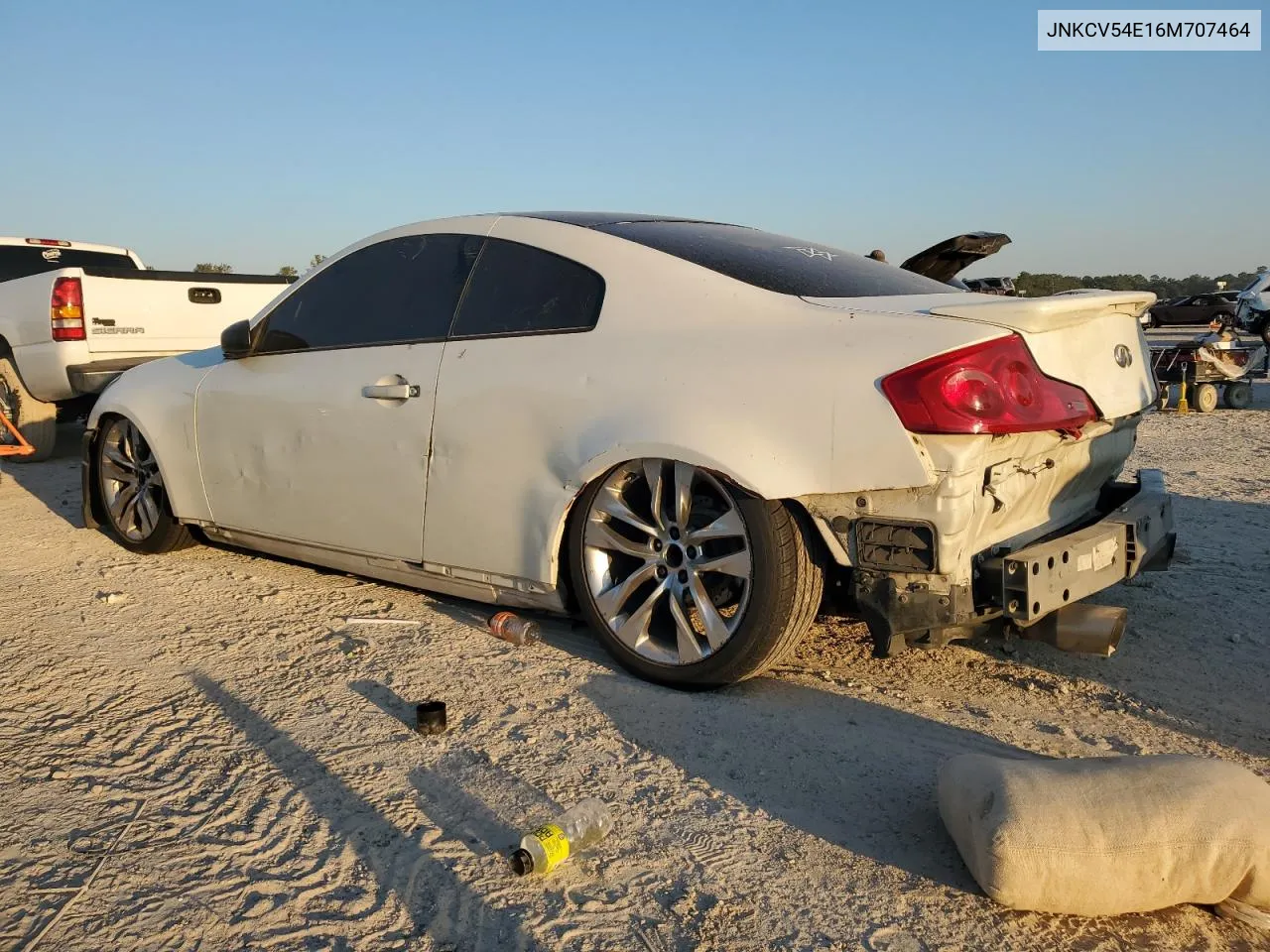 2006 Infiniti G35 VIN: JNKCV54E16M707464 Lot: 73172874