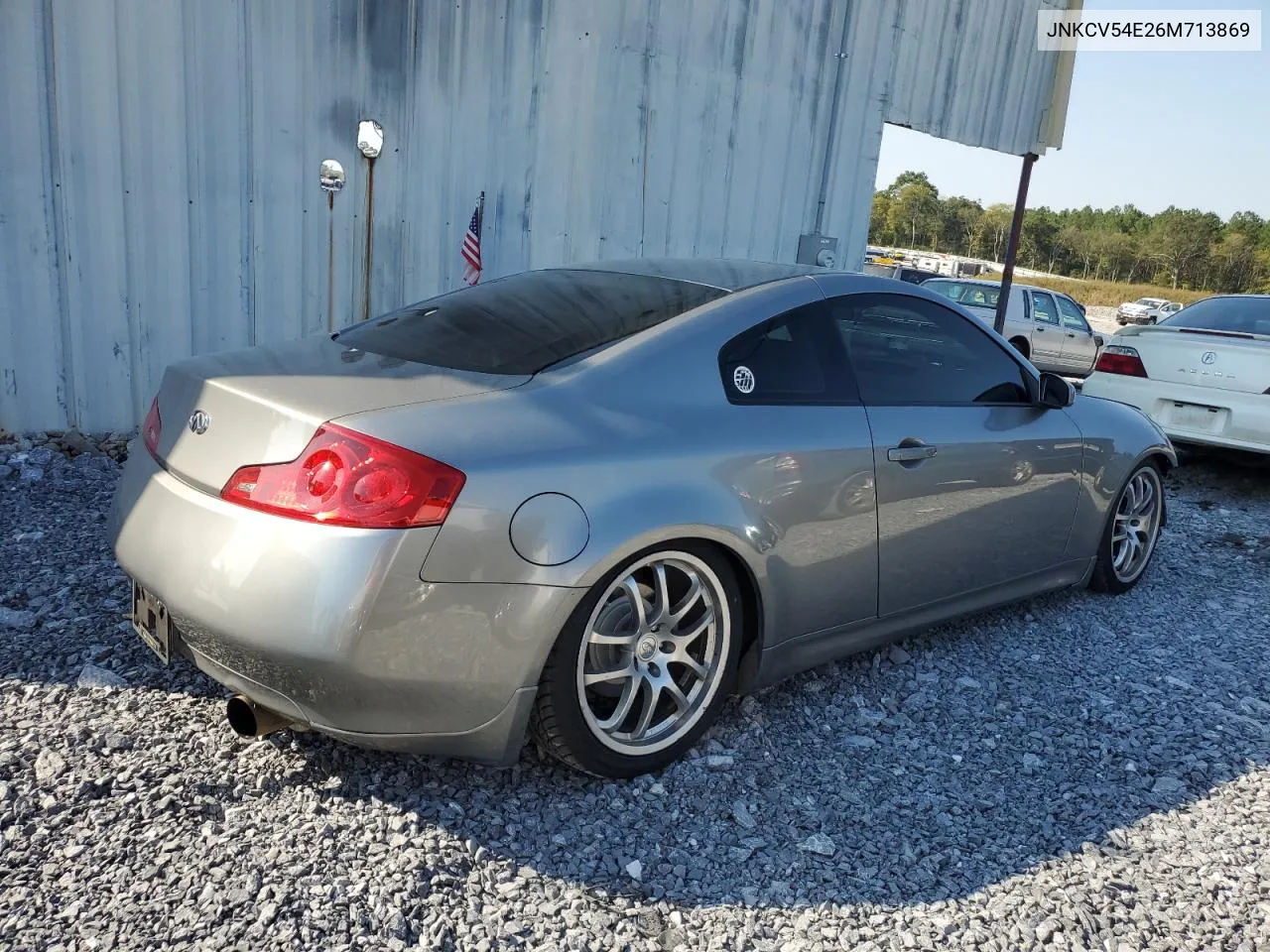 2006 Infiniti G35 VIN: JNKCV54E26M713869 Lot: 75308004