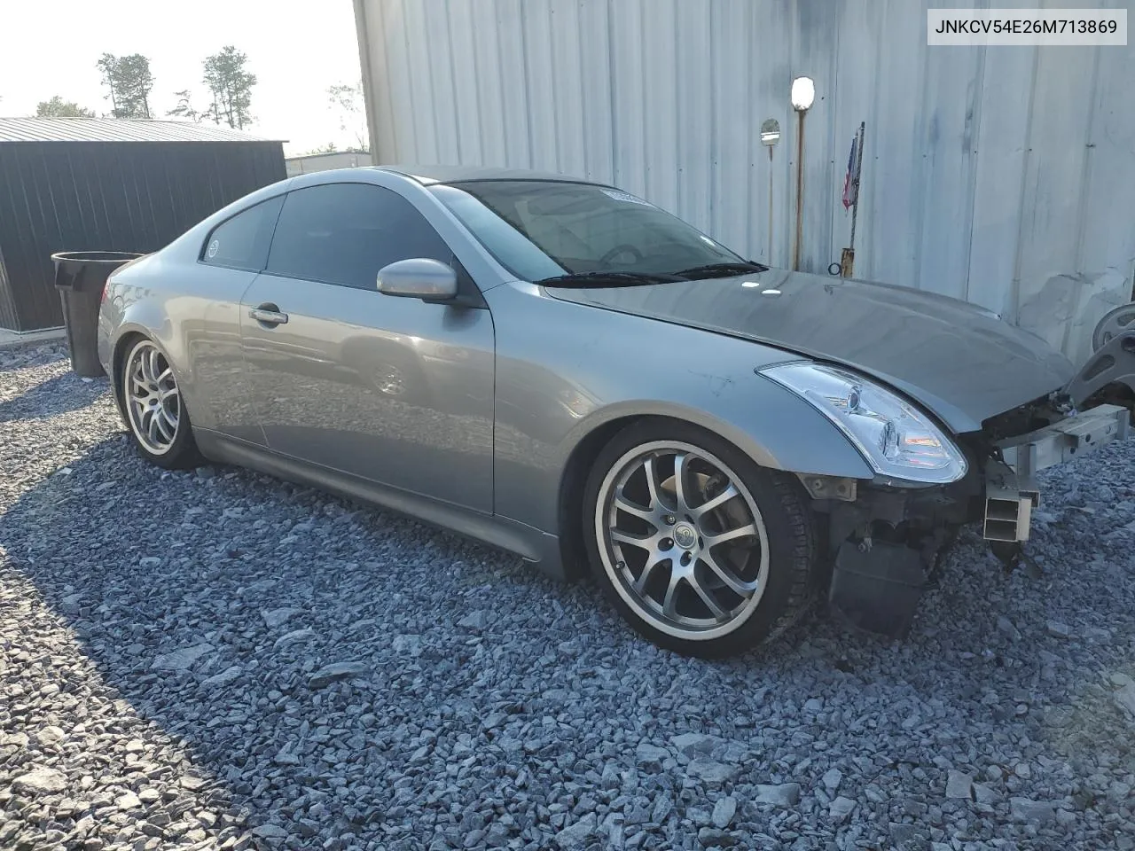 2006 Infiniti G35 VIN: JNKCV54E26M713869 Lot: 75308004