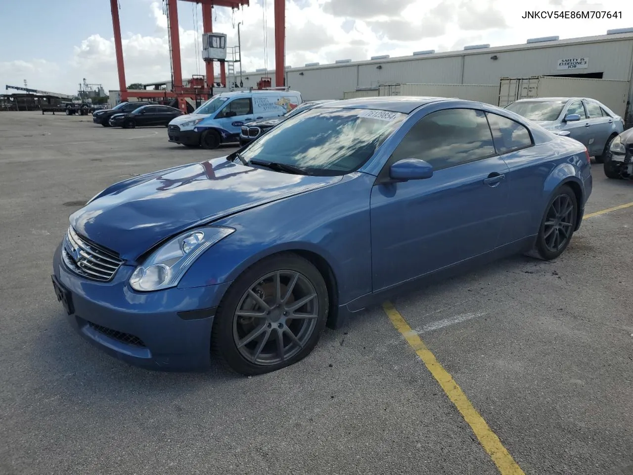 2006 Infiniti G35 VIN: JNKCV54E86M707641 Lot: 76129854