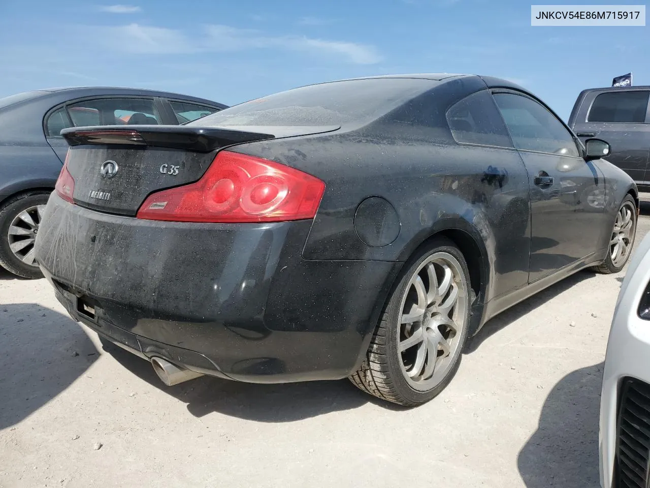 JNKCV54E86M715917 2006 Infiniti G35