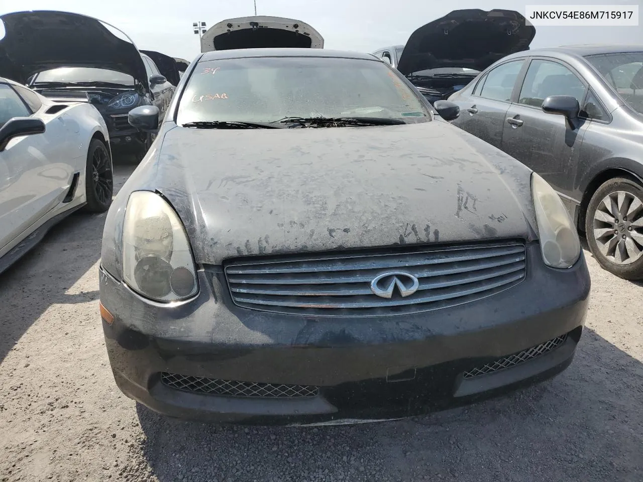 JNKCV54E86M715917 2006 Infiniti G35