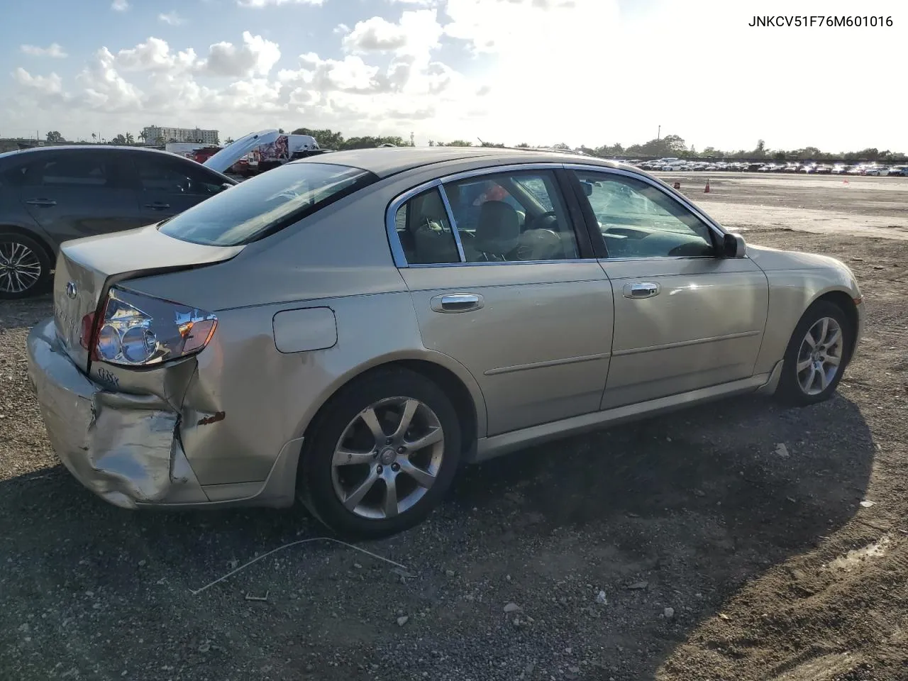 2006 Infiniti G35 VIN: JNKCV51F76M601016 Lot: 79018964