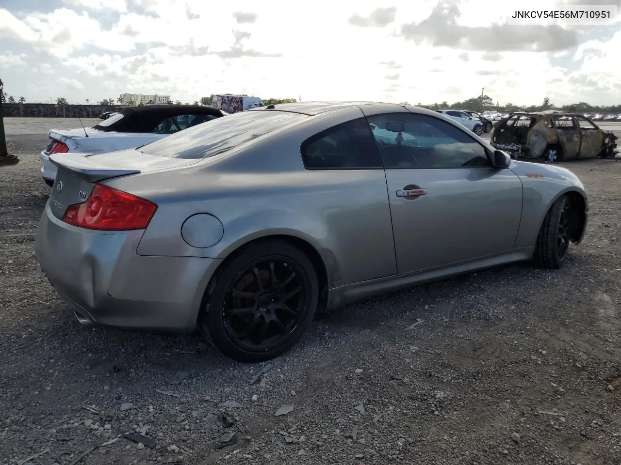 2006 Infiniti G35 VIN: JNKCV54E56M710951 Lot: 79051624