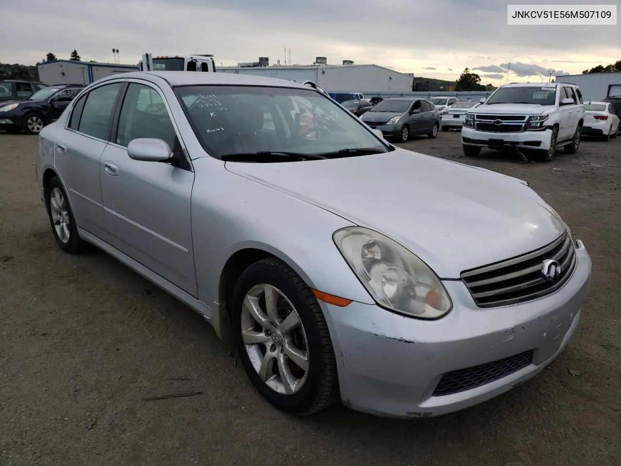 2006 Infiniti G35 VIN: JNKCV51E56M507109 Lot: 79678723