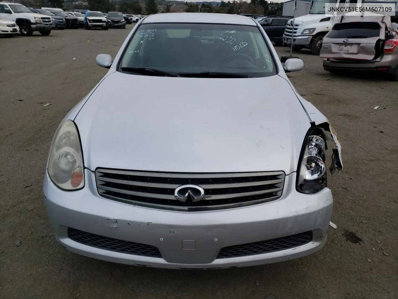 2006 Infiniti G35 VIN: JNKCV51E56M507109 Lot: 79678723