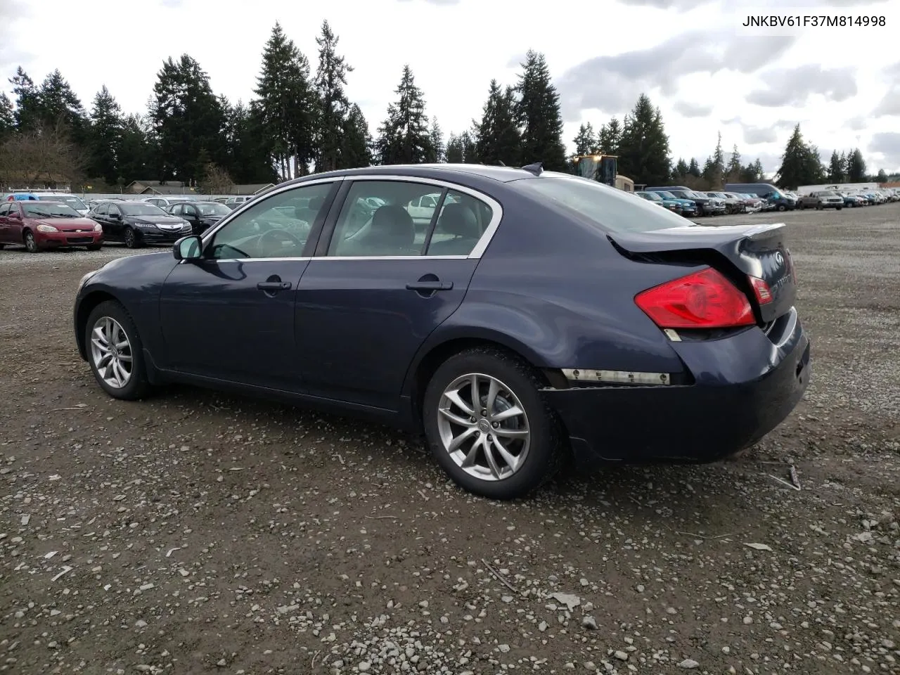 2007 Infiniti G35 VIN: JNKBV61F37M814998 Lot: 41428794