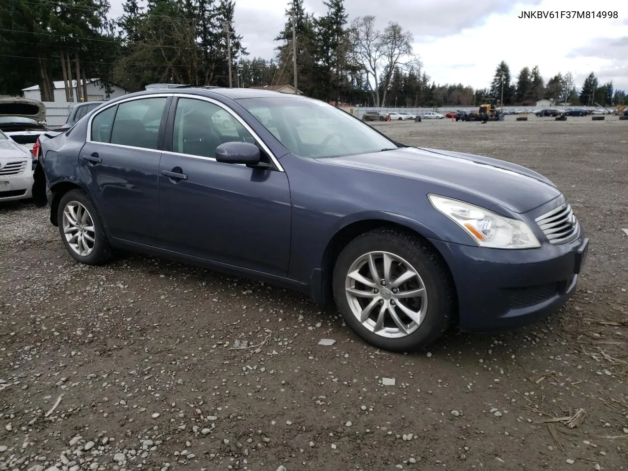 2007 Infiniti G35 VIN: JNKBV61F37M814998 Lot: 41428794