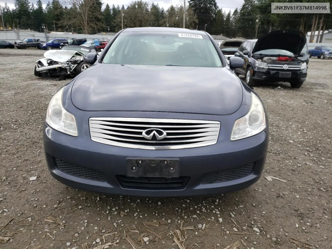 JNKBV61F37M814998 2007 Infiniti G35