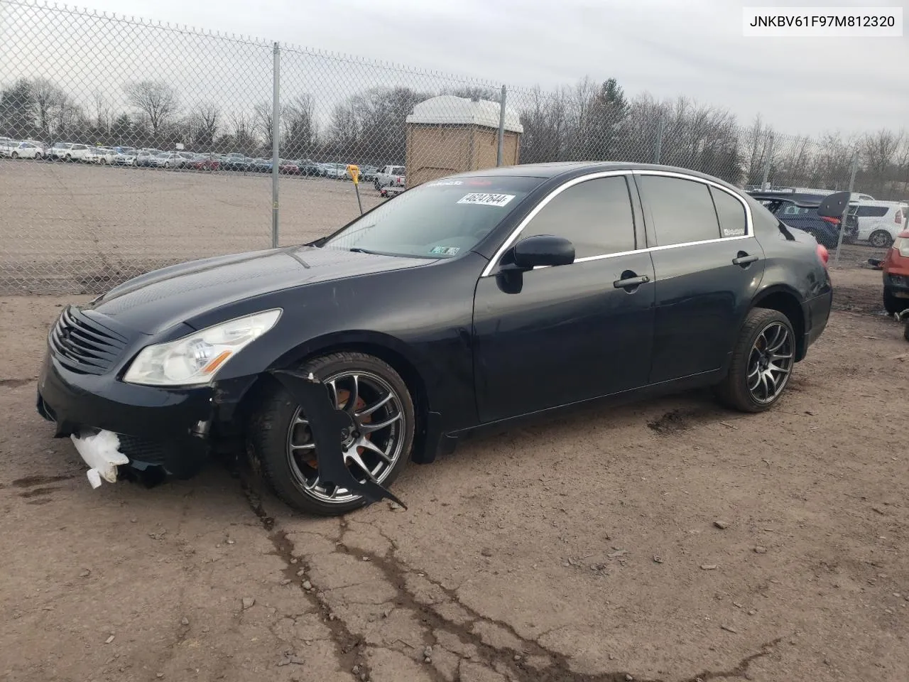 2007 Infiniti G35 VIN: JNKBV61F97M812320 Lot: 51714494