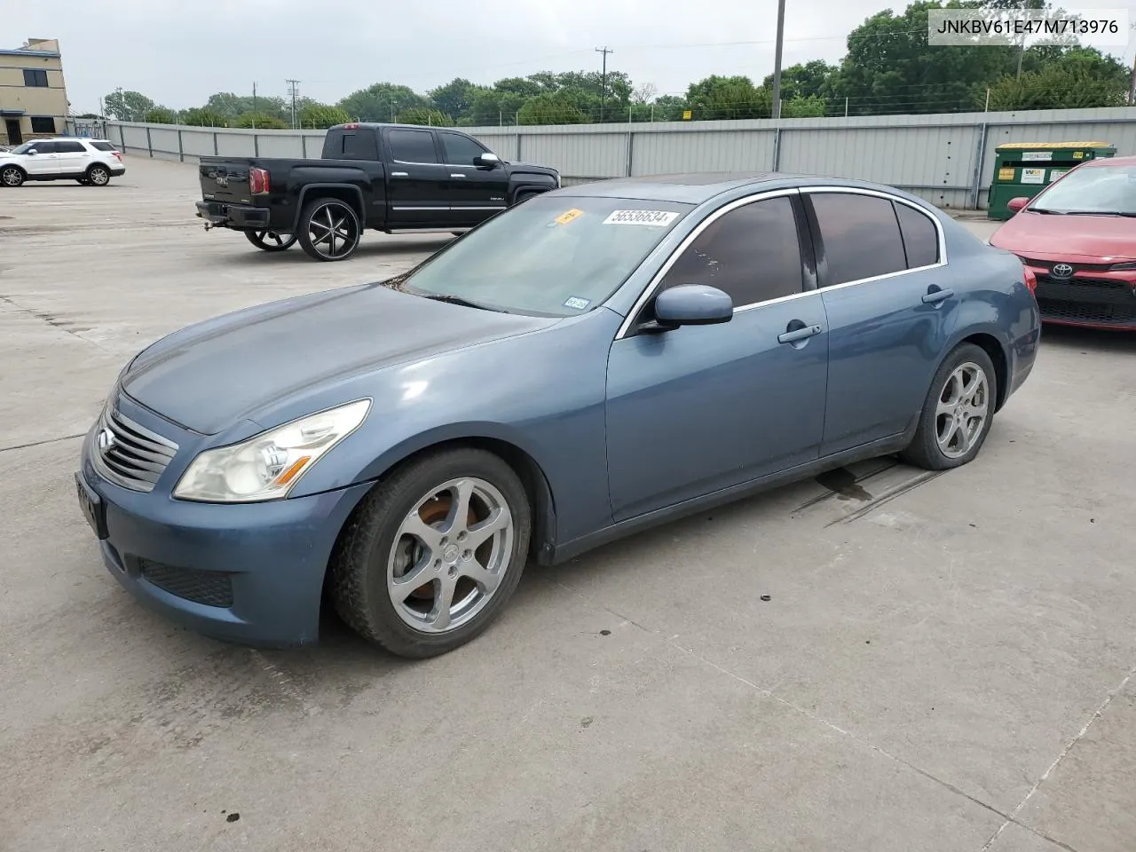 2007 Infiniti G35 VIN: JNKBV61E47M713976 Lot: 56536634