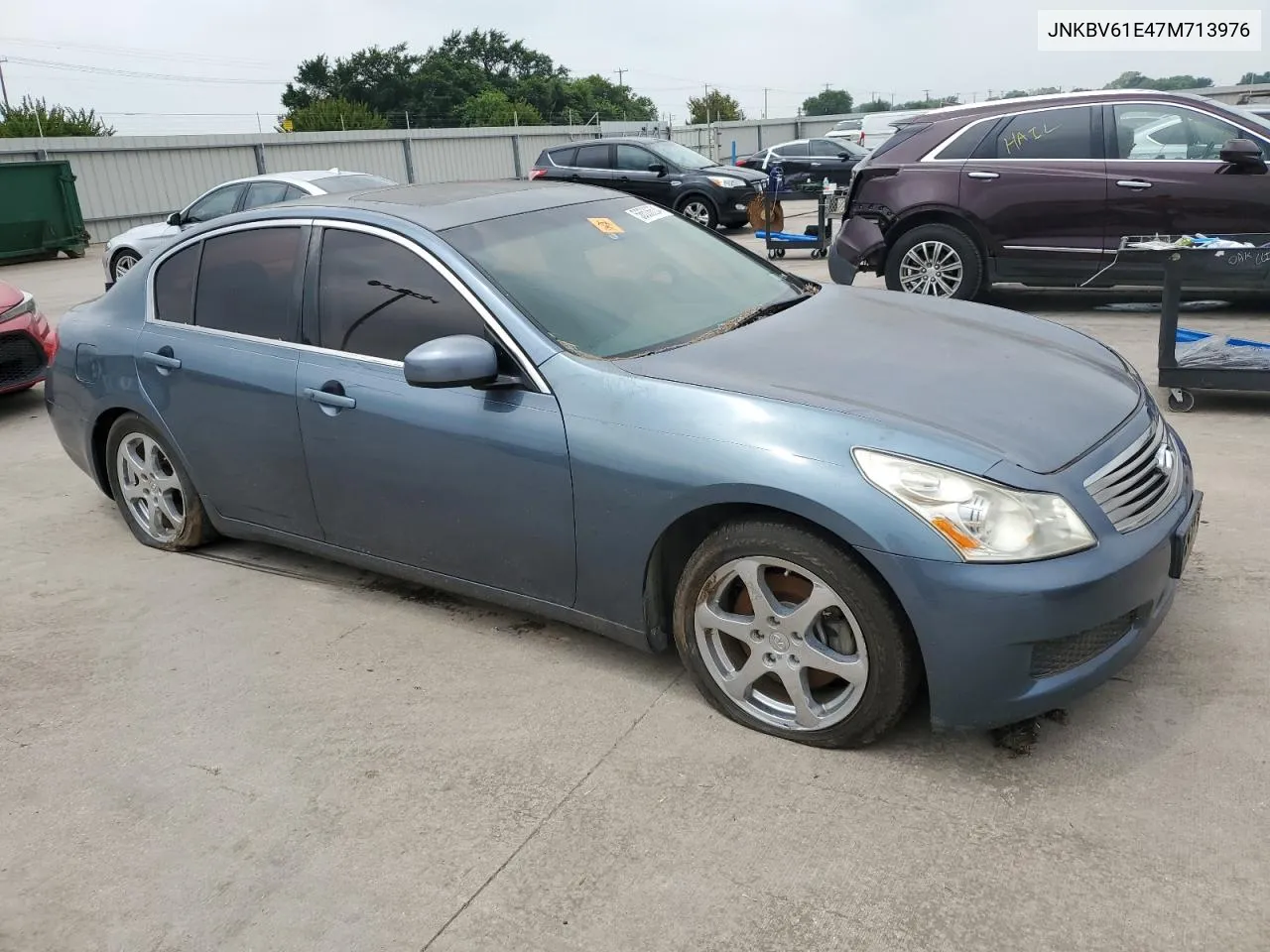 2007 Infiniti G35 VIN: JNKBV61E47M713976 Lot: 56536634