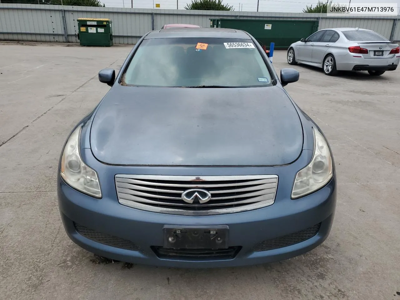 2007 Infiniti G35 VIN: JNKBV61E47M713976 Lot: 56536634