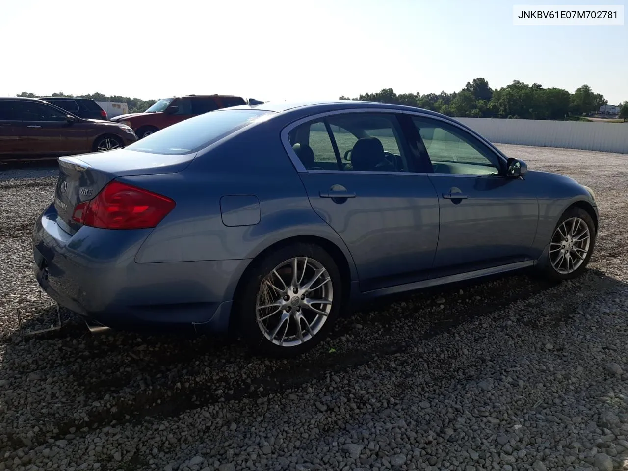 2007 Infiniti G35 VIN: JNKBV61E07M702781 Lot: 62678254