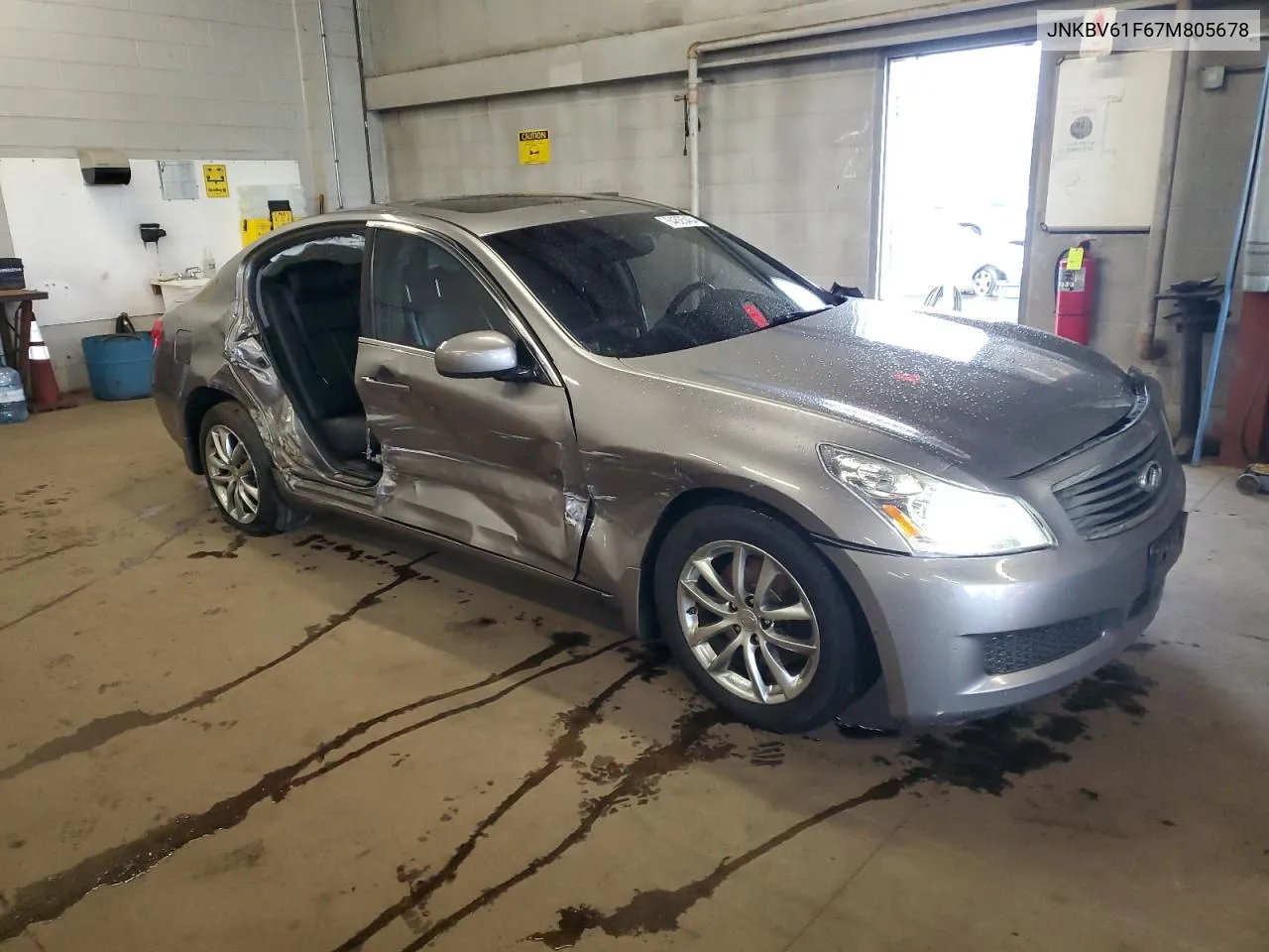 2007 Infiniti G35 VIN: JNKBV61F67M805678 Lot: 64825434