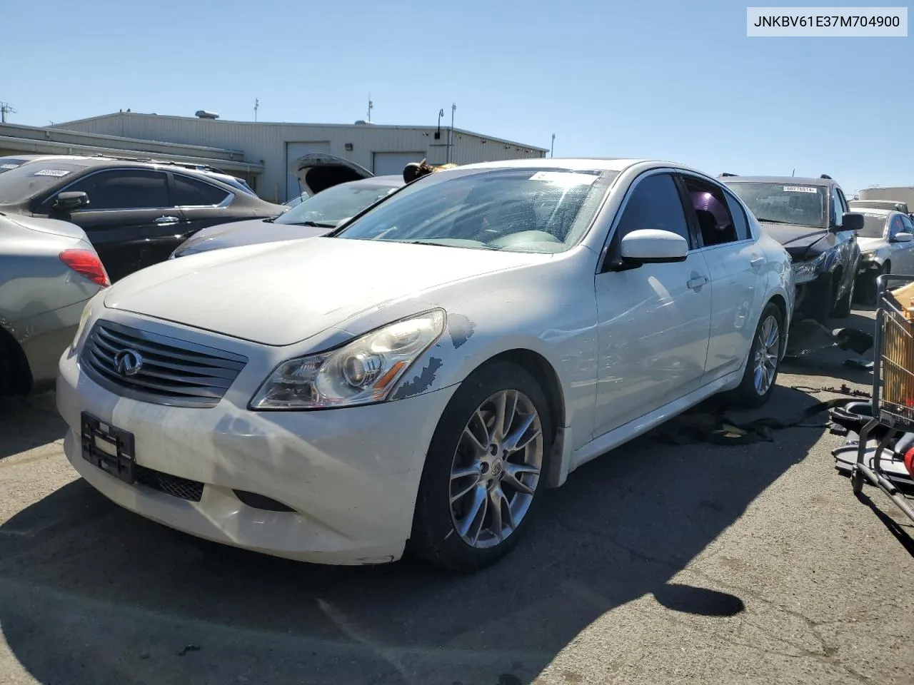 2007 Infiniti G35 VIN: JNKBV61E37M704900 Lot: 67309554