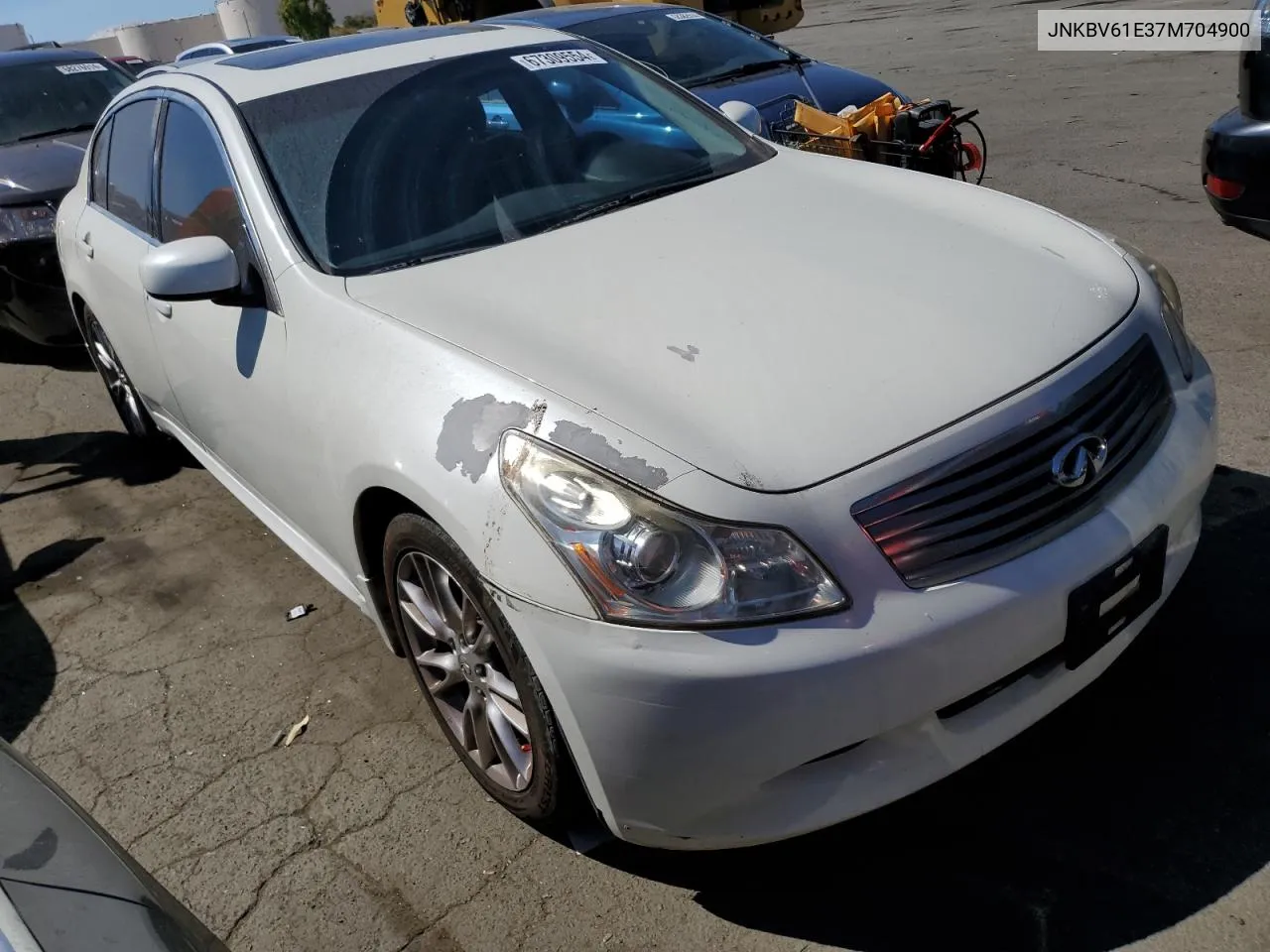 JNKBV61E37M704900 2007 Infiniti G35