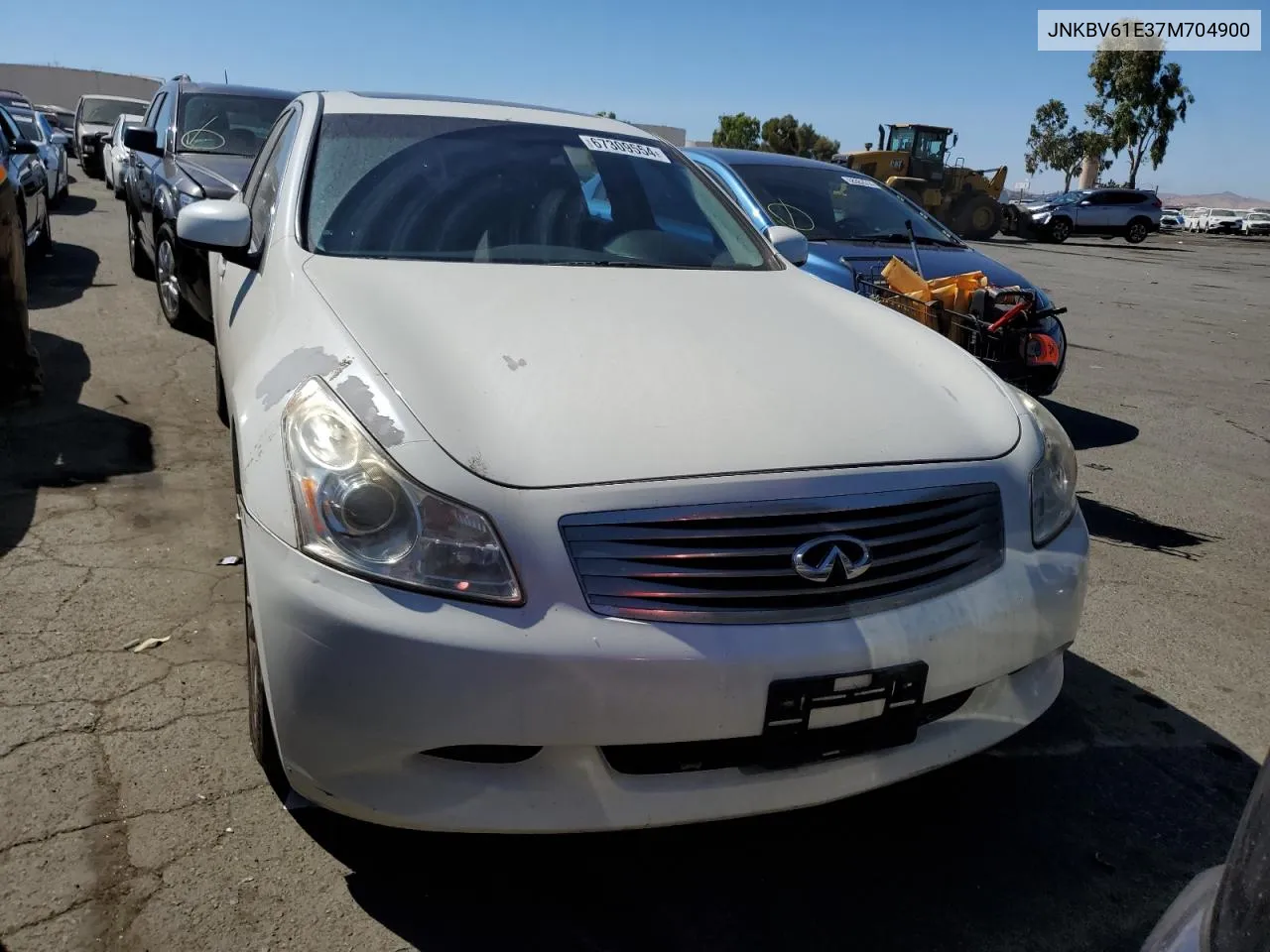 2007 Infiniti G35 VIN: JNKBV61E37M704900 Lot: 67309554