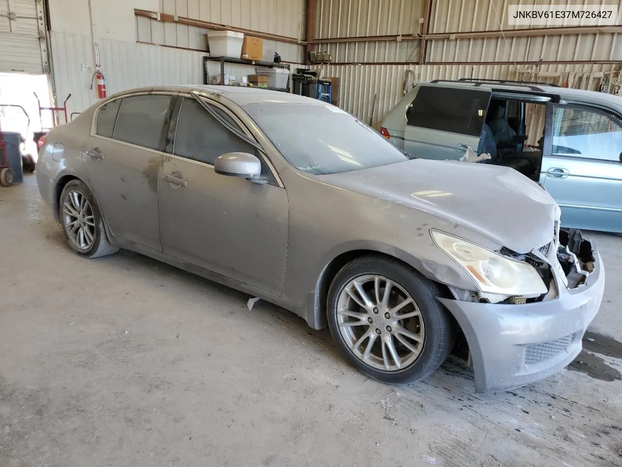 2007 Infiniti G35 VIN: JNKBV61E37M726427 Lot: 68183194