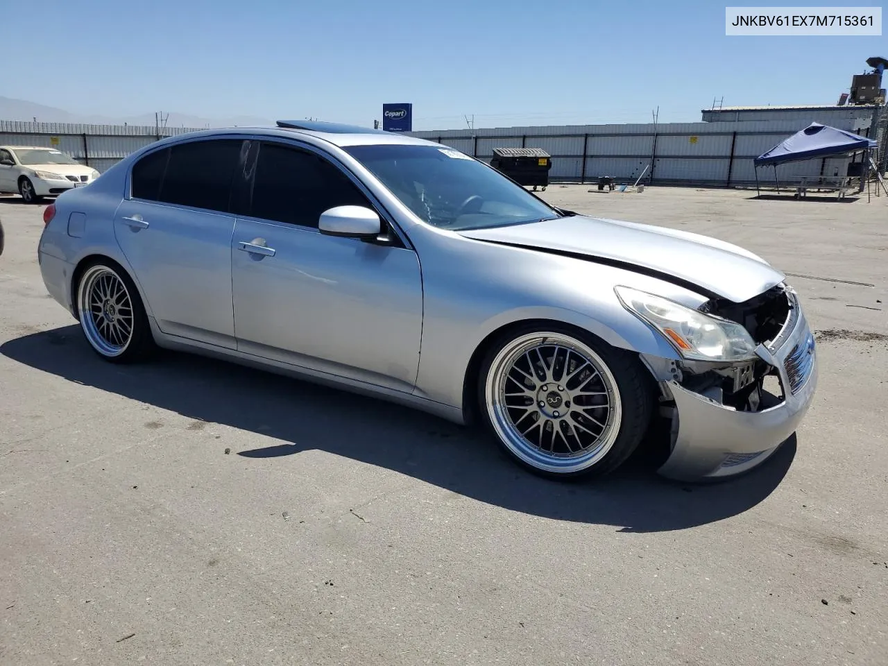 2007 Infiniti G35 VIN: JNKBV61EX7M715361 Lot: 68190604