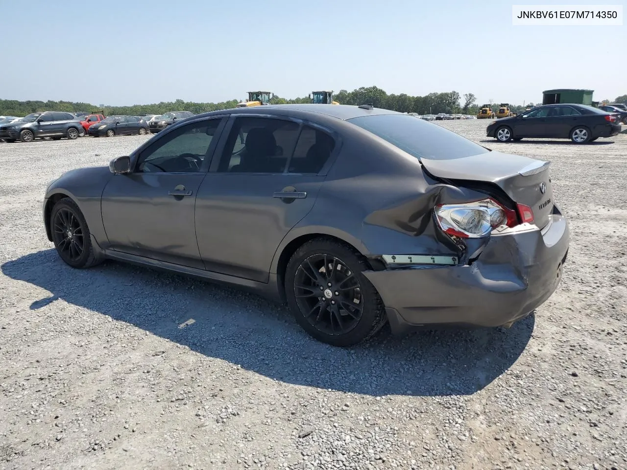 2007 Infiniti G35 VIN: JNKBV61E07M714350 Lot: 69047524